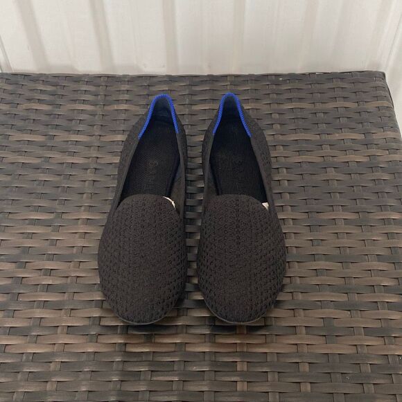 Rothy’s round toe honeycomb, woven knit ballet flat shoes  woman size 8.5 - Picture 1 of 9